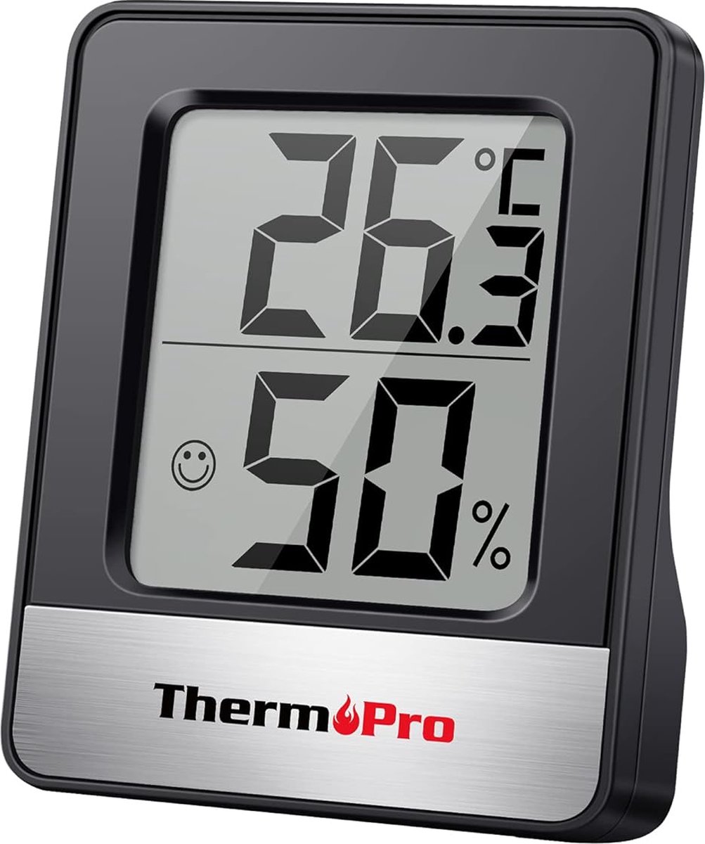 TP49 Digitale Kamerthermometer Binnenshuis Hygrometer Minitemperatuurmonitor Vochtigheidsmeter voor Thuis kantoor Lucht Comfort Thermo Hygrometer