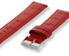 Morellato Horlogebandje - Morellato horlogeband X2269 Bolle - leer - Rood - bandbreedte 18.00 mm
