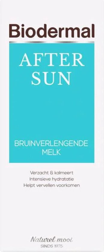 2x Biodermal Aftersun Melk Bruinverlengend 200 ml