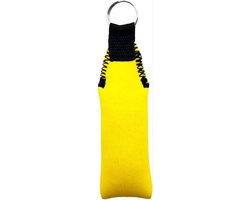 CHPN - Sleutelhanger - Drijvende sleutelhanger - Neopreen - Foam - Zeilen - Boot sleutelhanger - Drijvende Sleutelhanger - 14 CM - Geel - Sleutels niet meer kwijtraken - Drijvende sleutels