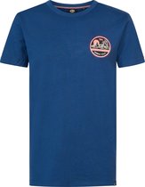 Petrol Industries - Jongens Logo T-shirt Tropiventure - Blauw - Maat 116