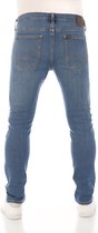 Lee Heren Jeans Broeken Luke Slim Tapered tapered Fit Blauw 30W / 32L Volwassenen Denim Jeansbroek