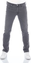 Lee Heren Jeans Broeken Daren Zip Fly regular/straight Fit Grijs Volwassenen Denim Jeansbroek Spijkerbroek heren