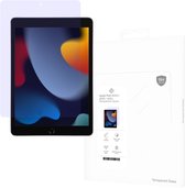 Cazy Tempered Glass Blue Filter Screen Protector geschikt voor iPad 2021 (9th Gen)/2020 (8th Gen)/iPad 2019 (7th Gen) - Blue Filter