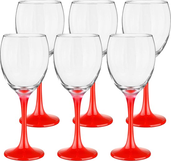 HOMLA Lunna Wijnglazen, grafiet, 310 ml, vintage witte wijnglazen, sapglazen, drinkglazen, wijnglazen, set, kleurrijk, 4 stuks