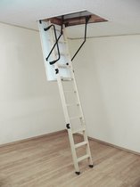 Bol.com Altrex Woodytrex Superieur 3-delig - Inklapbare zoldertrap - Plafondhoogte 2.80m aanbieding