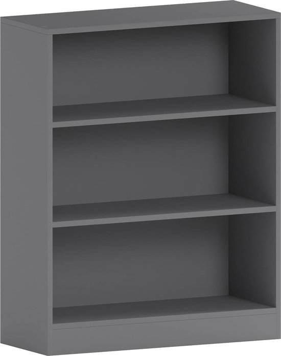 Eleonora Helsinki | Boekenkast zwart eiken 150 cm | 95725