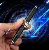 Stylo Fidget - Lumière LED - fidget spinner - stylo à bille - spinner à doigt - Zwart