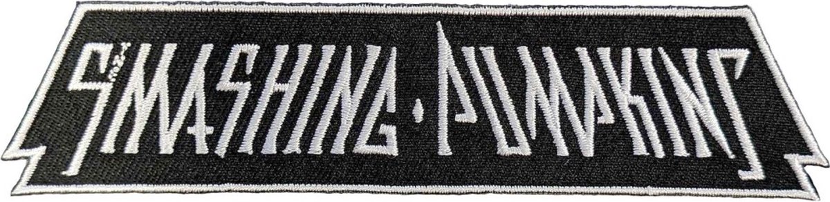 Smashing Pumpkins - Text Logo Patch - Zwart