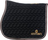 Tapis de Selle Kentucky Avec Logo Zwart - polyvalence Cheval