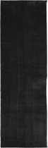 vidaXL - Vloerkleed - HUARTE - laagpolig - zacht - wasbaar - 80x250 - cm - zwart