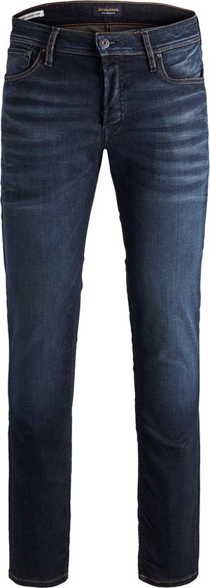 Jack & Jones slim fit jeans tim denim blue, maat 36/34