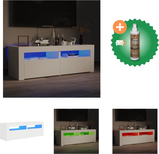 VidaXL TV-Meubel 80x35x36,5 cm Bewerkt Hout Gerookt Eikenkleurig - Hifi