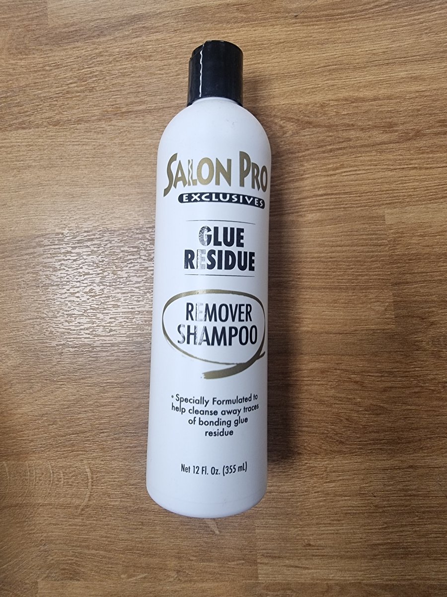 Salon Pro Exclusive Glue Residue Remover Shampoo 12 Oz