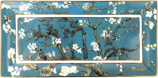 Collier Porcelaine Goebel - Vincent Van Gogh 'Amandier Bleu' - Artis Orbis - Neuf Avec étiquettes