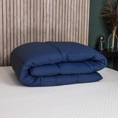 Felman Eazy Sleep Dekbed - 2-in-1 - Dekbed en Hoes - Alle Seizoenen - Navy - 140 x 200 cm