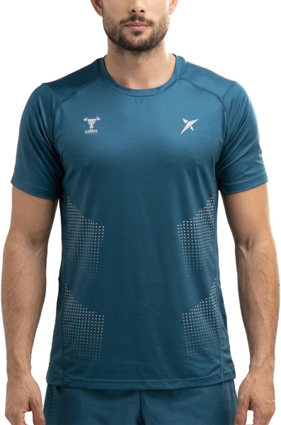 Drop Shot T-Shirt Campa Blauw Maat (XL)