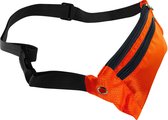 Heuptas Sport Multipockets Rits Reflecterende strepen Verstelbaar oranje