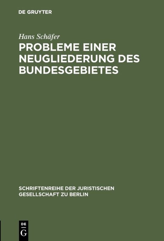 Schriftenreihe der Juristischen Gesellschaft zu Berlin12- Pr ... - cover