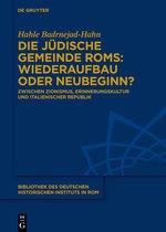 Bibliothek des Deutschen Historischen Instituts in Rom143- Die jüdische Gemeinde Roms: Wiederaufbau oder Neubeginn?