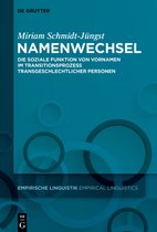 Empirische Linguistik / Empirical Linguistics14- Namenwechsel