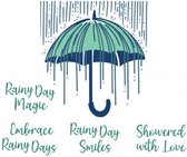 Rainy Day Magic Stencil Set 4pc