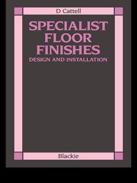 Specialist Floor Finishes - cover