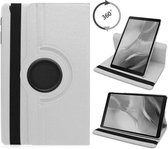 Draaibaar Hoesje - Rotation Tabletcase - Multi stand Case Geschikt voor: Samsung Galaxy Tab 3 8.0 inch SM-T310 T311 T315 - Wit
