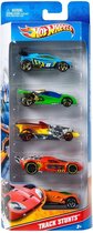 Bol.com Hot Wheels - Speelgoed auto - Set 5 diverse speelgoedauto's aanbieding