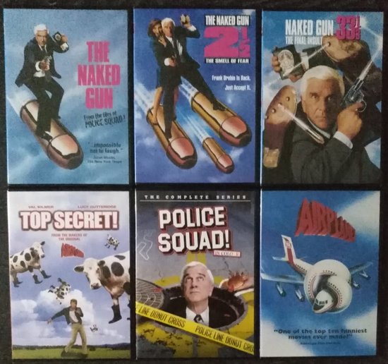 Top Secret + Naked Gun trilogy + Police Squad! + Airplane (6 disc)