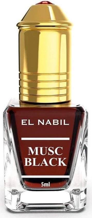 El nabil Musc black 5ml (12-pack) - CPO attar voordeelpak