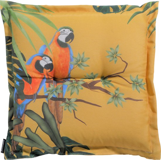 Madison - Coussins d'assise - Universel - 6 pièces - 50x50cm - Riff - Yellow