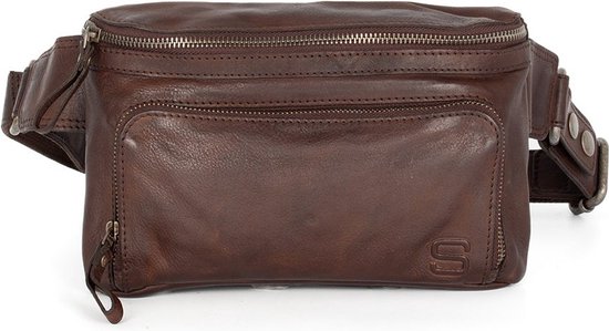 Sling bag / Heuptas - Charlie - Donkerbruin