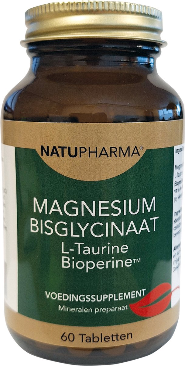 Natupharma Magnesium bisglycinaat 180 tabletten