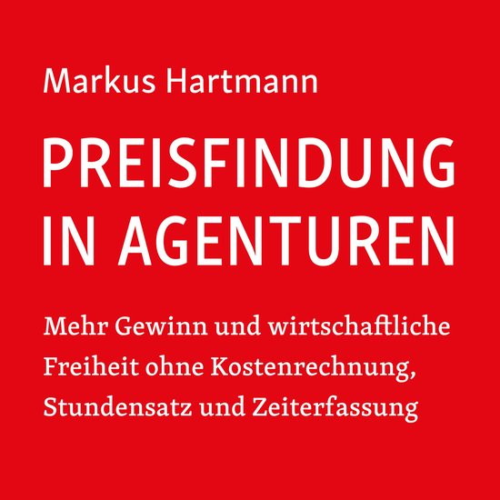 Preisfindung in Agenturen - cover