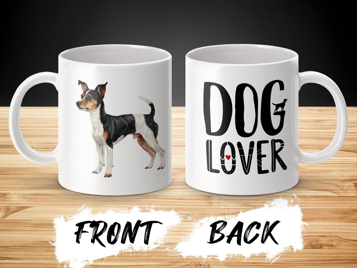 Mok Toy Fox Terrier Dog / hond - dog lover