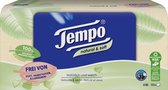 Tempo Natural & Soft - Tissuebox - 12 x 90 tissues
