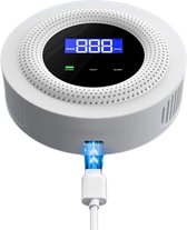 Tuya Alarmdetector - Smart Life App - Aardgaslek - Brandveiligheid - Gas - Sensor - Sirene - WiFi