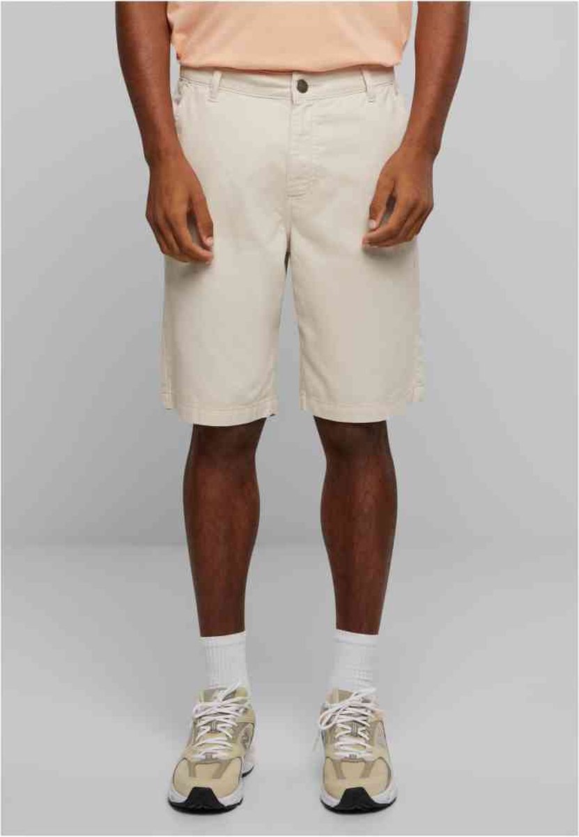 Urban Classics Organic Skater Chino Korte broek Taille 30 inch Grijs