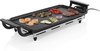 Princess Table Chef Bakplaat 102209 - Gourmet - Grillplaat - Tafelgrill -43x23cm - 6 personen - Regelbare thermostaat - 1800 Watt - Teppanyaki - Voor binnen en buiten