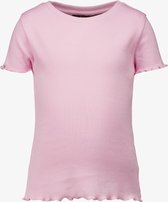 TwoDay basic meisjes rib T-shirt paars/lila - Maat 92
