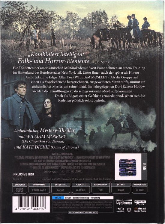 Raven's Hollow [Blu-Ray 4K]+[Blu-Ray], Callum Woodhouse | Dvd's | bol