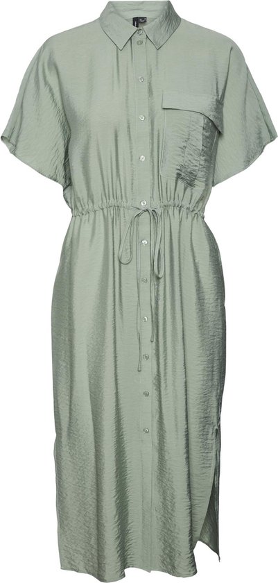 VERO MODA dam tunika VMIRIS - Dark Olive GRAPHIC PUMICE STONE main image 0