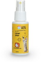 Excellent spray à l'herbe à chat - Spray à l'herbe à chat - Idéal pour les jouets, les griffoirs, les coussins et les cages de transport - Convient aux chats - 50 ml