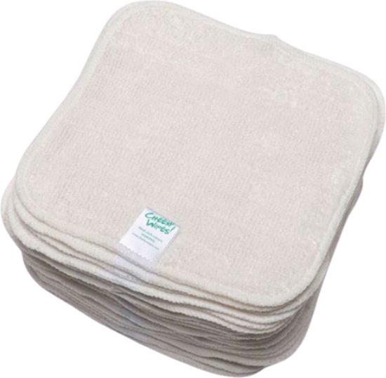 Cheeky Wipes bébé - Bamboe - 25 pièces - Wit