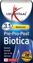 Lucovitaal Voedingssupplementen Capsules Pre Pro Postbiotica 30Cap