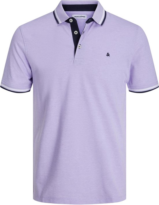 Jack & Jones Polo Jjepaulos Polo SS Noos 12136668 Violet Rose Taille Homme - M