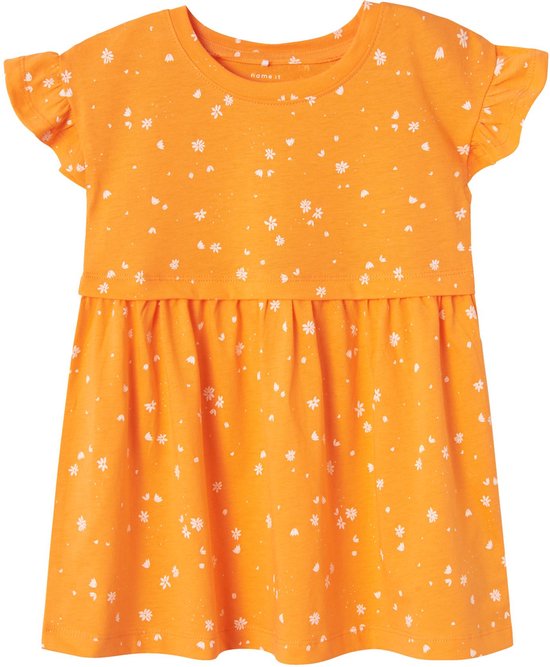 NAME IT NMFHENRA SS DRESS PB Meisjes Jurk - Bird of Paradise - Maat 104