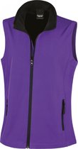 Bodywarmer Dames S Result Mouwloos Purple / Black 100% Polyester