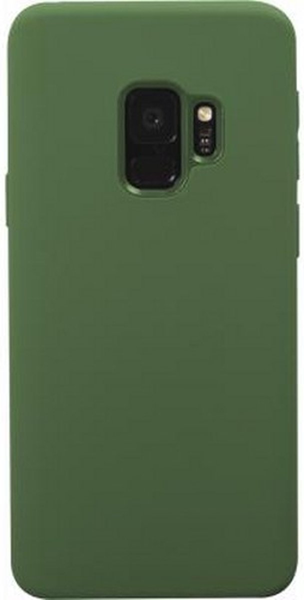Bigben Connected, Hoesje voor Galaxy S9 Hard siliconen Soft Touch, Groen